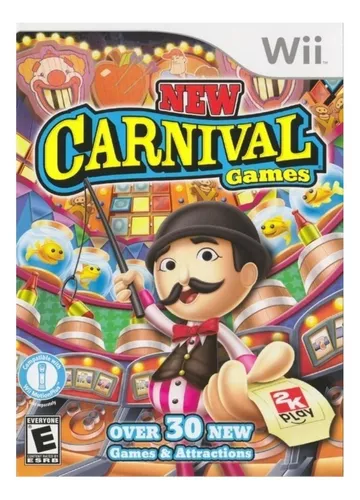 Tormenta corrupción mezcla New Carnival Games Standard Edition 2K Play Wii Físico | MercadoLibre
