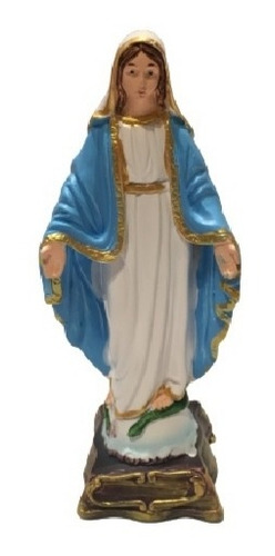 Virgen María Estatuilla De 15 Cm Mejor Precio!!! 