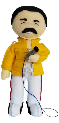 Muñeco Freddie Mercury En Paño Lency