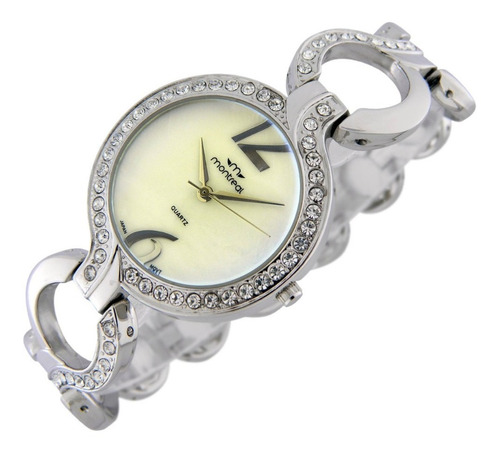 Reloj Montreal Mujer Ml173 Strass Tienda Oficial 