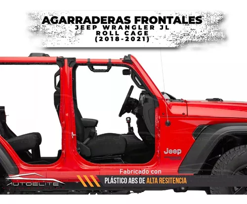 Agarradera Jeep Wrangler Jl 2018 2019 2020 Rollcage Frontal