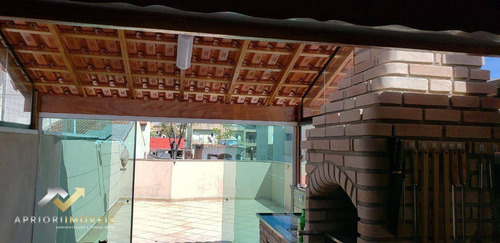 Cobertura Com 2 Dormitórios À Venda, 155 M² Por R$ 445.000,00 - Vila Pires - Santo André/sp - Co1022