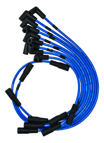 Moroso 72526 Juego De Cables De Bujía Azul Máximo De 0.315pu