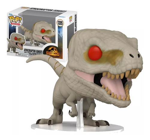 Funko Pop Atrociraptor Ghost Dinosaurio Jurassic Jurasico F