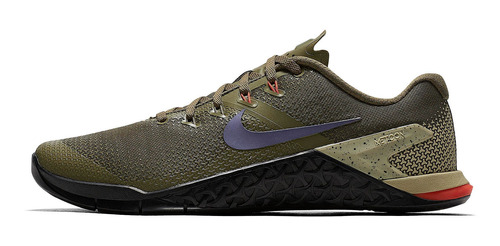 Zapatillas Nike Metcon 4 Olive Canvas Urbano Ah7453-342   