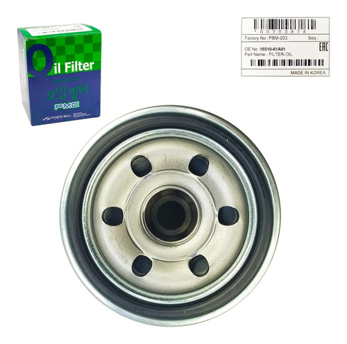 Imagen 4 de 6 de Filtro Aceite Hilux 2.4 2.7 2001 2002 2003 2004 Original