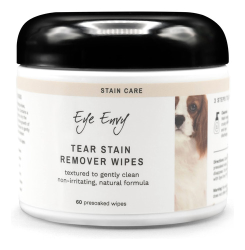 Eye Envy Toallitas Para Manchas De Lagrimas Para Perros, Tex