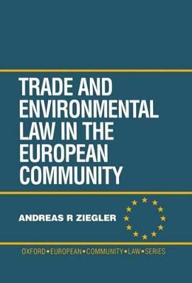 Libro Trade And Environment Law In The European Community...