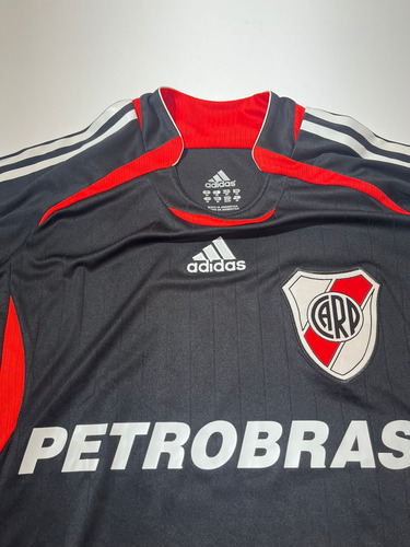 Camiseta River Plate Adidas Negra 2006 #4 Ferrari Utileria (Usado)