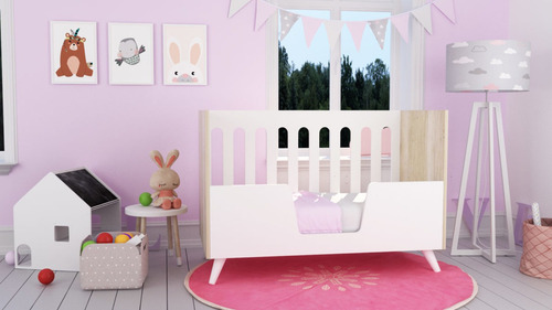 Imagen 5 de 7 de Cuna 120x60 Colecho Nordica 2 Posiciones Mini Cama Sillon