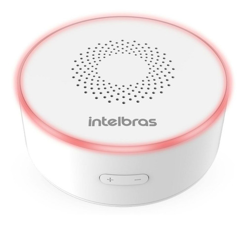Sirene Izy Smart Intelbras Zigbee Alarme Residencial Alexa Cor Branco