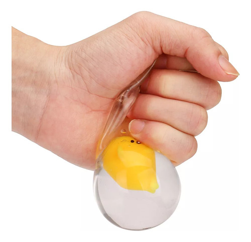 Pelota De Juguete Antiestrés Lazy Egg Para Exprimir Huevos