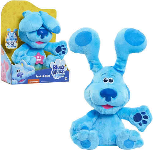 Nickelodeon Peluche Blue Pistas De Blue Peek A Blue Sonidos