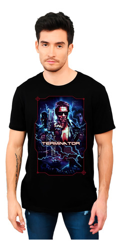 Playera Terminator Diseño 75 Peliculas Playeras Beloma