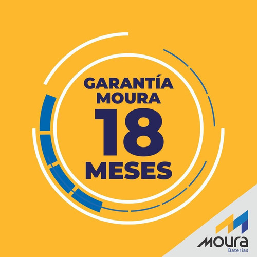 Imagen 3 de 7 de Batería Auto Moura 12x65 M20gd