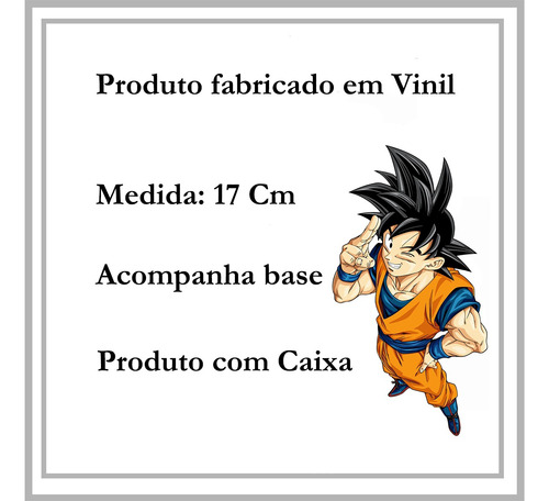 Kuririn Dragon Ball Z Goku 17 Cm Com Caixa Pronta Entrega