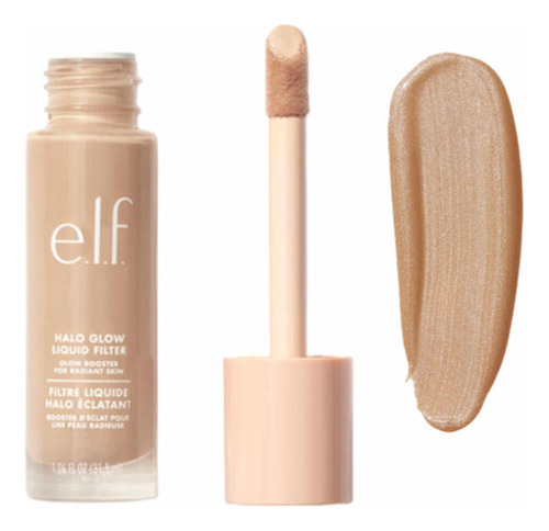 Base de filtro líquido Base Elf Halo Glow Base Liquid Light Base Shade 4 Medium