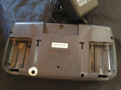 Cónsola Sega Game Gear + Juego Y Tranfo (cónsola A Revisar)