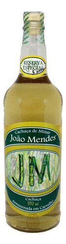 Cachaça João Mendes Ouro 970 Ml