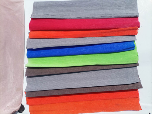 Papel Crepe 10 Pliegos Colores Surtidos D #2