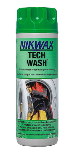 Limpiador Nikwax Tech Wash Para Prendas Gore-tex 300ml