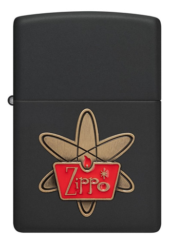 Encendedor Zippo Atomic Zippo Design Negro Zp48920