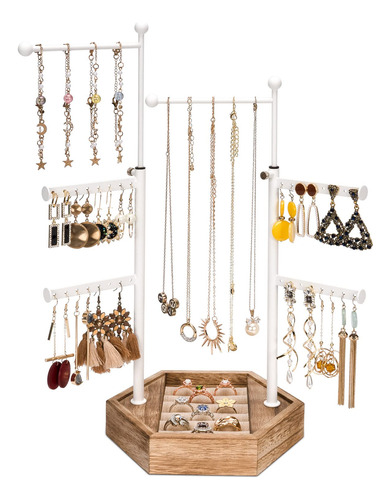 Emfogo Soporte Organizador De Joyas, Soporte De Joyeria De 6