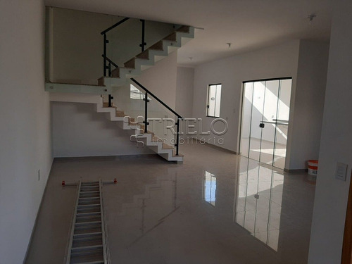 Imagem 6 de 15 de Venda Sobrado Novo Com 3 Suites-(1 Com Closet)-2 Vagas-villa Di Cesar - Mogi Das Cruzes-sp - V-3498