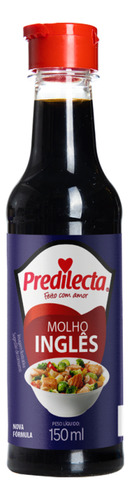Molho Inglês Sem Glúten Em Frasco 150ml Predilecta