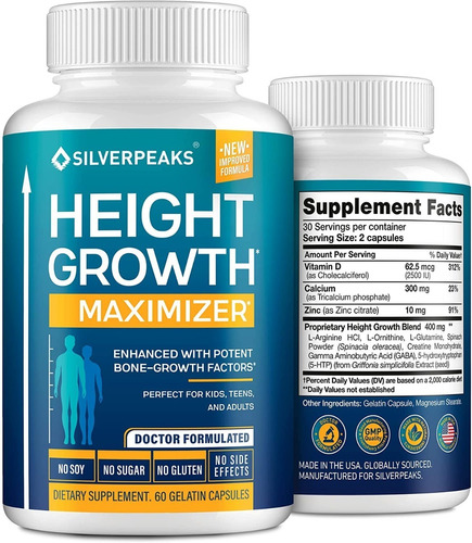 Height Growth Max Crece Aumenta Estatura Talla Crecimiento