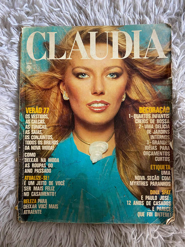 Revista Claudia Com A Modelo Ana Maria, Rose, Silvia Pfeifer