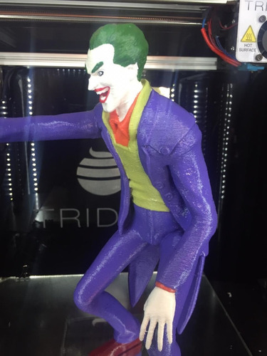 Joker Guason De Batman 35cm De Alto Pintado Impresion 3d