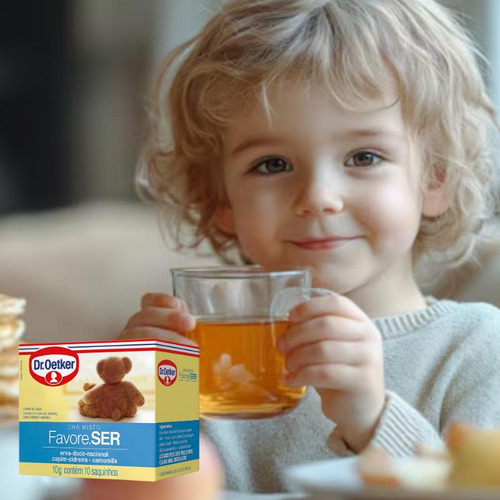 Chá Dr.oetker Erva Doce Capim Cidreira E Camomila 24 Caixas