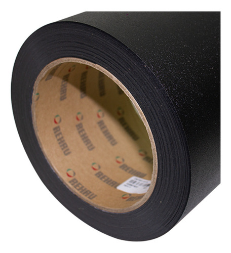 Fita De Borda 100mm Preto Bruma Onix Ebano Liso P718 R3863