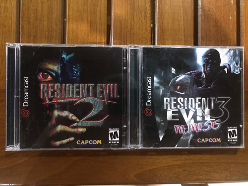 Resident Evil 2 & 3 Sega Dreamcast Repro (Usado)