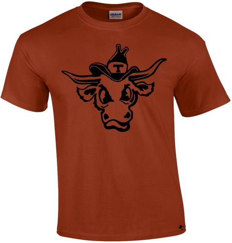 Playera Cuernos Largos De Texas, Longhorns Mod. 03