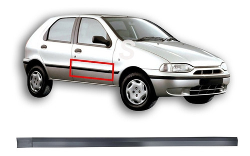 Bagueta Puerta Delant Der Fiat Palio 5 Ptas 1997 Al 2000