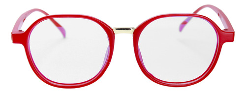 Lentes De Sol Para Mujer Rojos Redondos Para Computadora