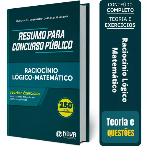 CONCURSO - CONTEÚDOS DE MATEMÁTICA BÁSICA PARA CONCURSO 