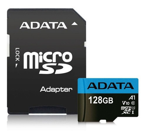 Imagen 3 de 10 de Memoria Micro Sd 128gb Clase 10 80mb/s Adata Uhs-i Cel Camar