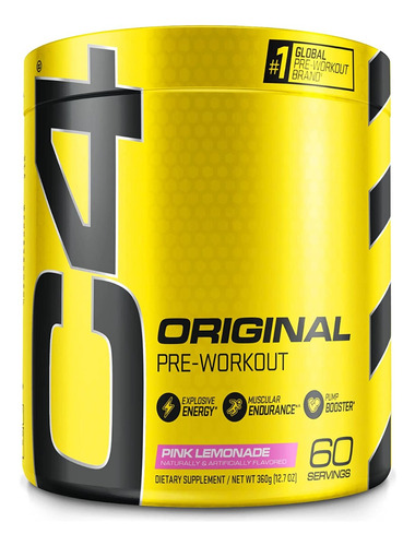 C4 Pre Entreno 60 Servidas Cellucor