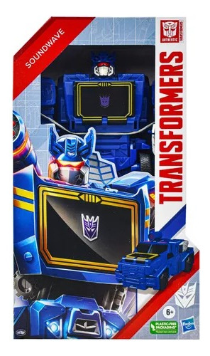 Transformers Soundwave Malvado Espia Deceptico
