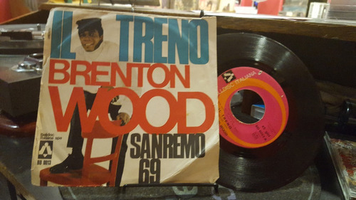 Brenton Wood Il Treno Festival De San Remo 69 Vinilo Ep 7 Ex