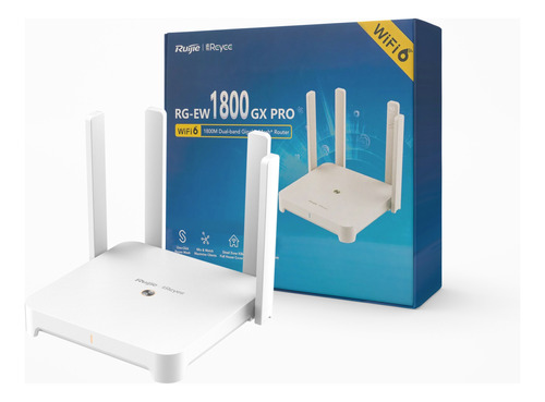 Ruter Router Modem Wifi Receptor 4 Antena 5g Mesh Ax1800mbps