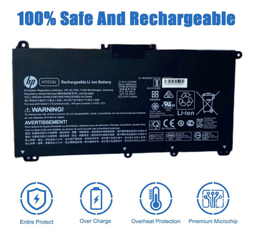 Batería Original Ht03xl Hp Pavilion 15-da0090ns 15-da0091ns