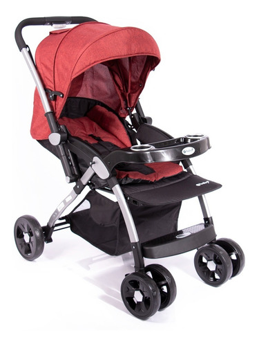 Coche Para Bebe Ebaby Barra Reversible Capota Expandible