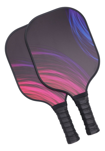 Juego De 2 Palas De Pickleball Ligeras De Fibra De Carbono P