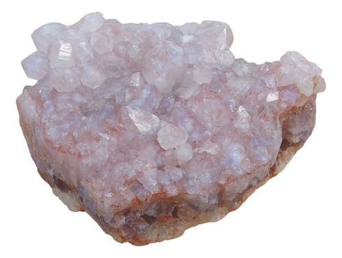 Piedra Drusa De Cuarzo Rosa 14 Cm De Largo 1315 Gramos (Usado)