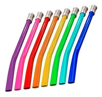 Comprar 10 Bombillas Por Mayor Aluminio Pintado De Colores Para Mate