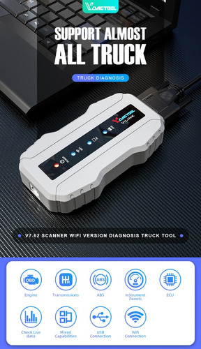 Escaner Diesel Vlink Software Completo Sim Nexiq Usb Link (Usado)